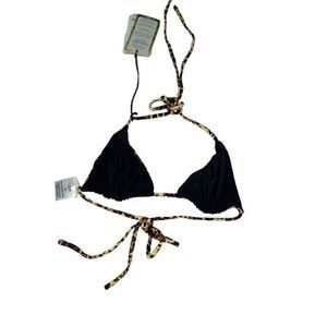NWT VDM the Label reversible string bikini top XS